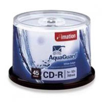 Imation CD-R 52x AquaGuard 45 Pack (26129)